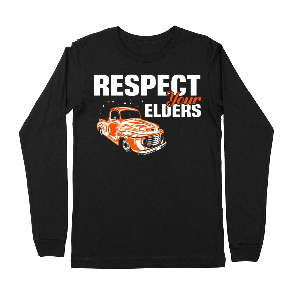 Respect Your Elders 1st Gen Classic Vintage Truck Premium Long Sleeve