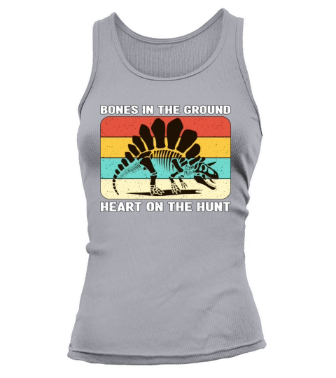 Fossil Hunter Bones In The Ground Paleontologist Tank top Woman
