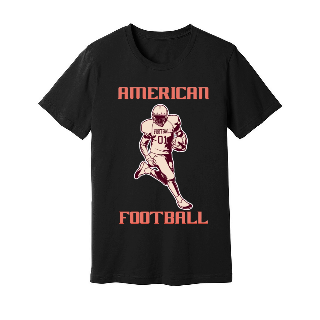 American Football Player Unisex Jersey Tee
