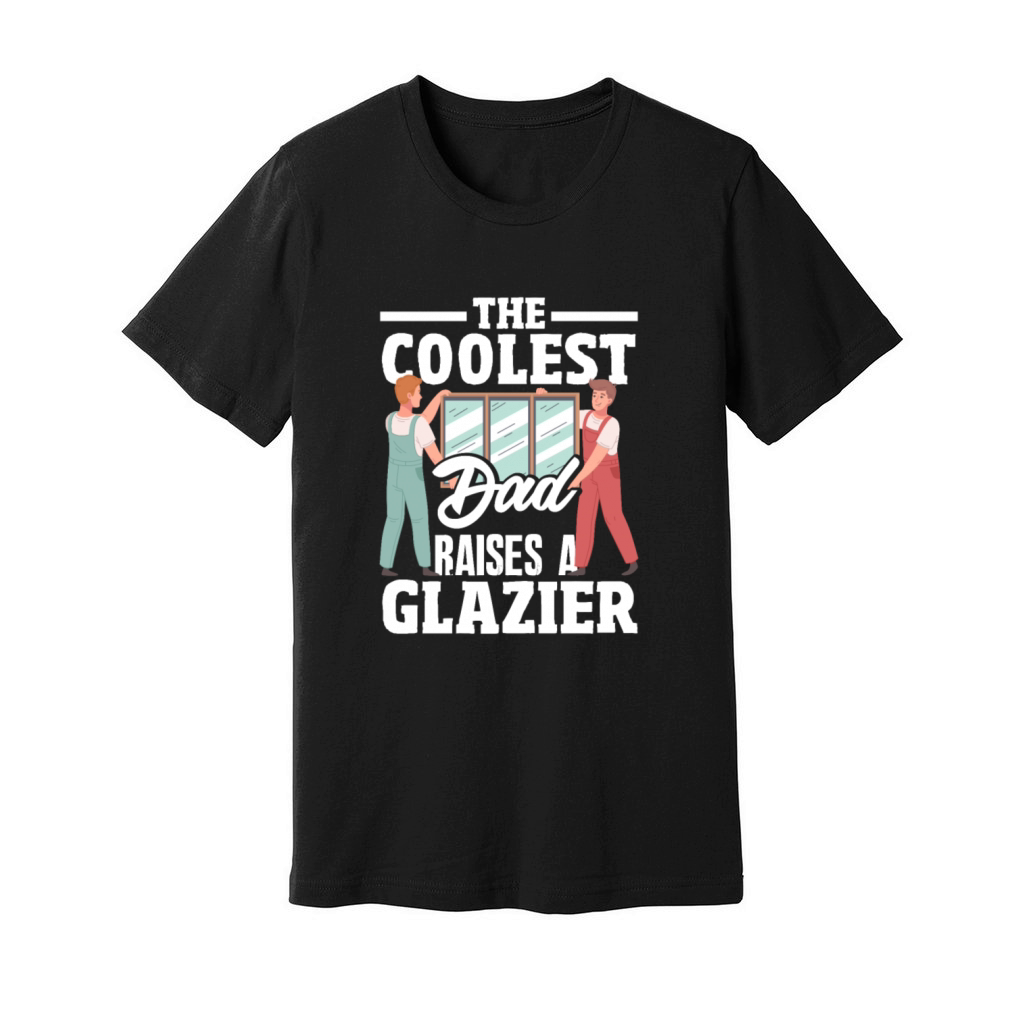 Funny Glazier Gift Unisex Jersey Tee
