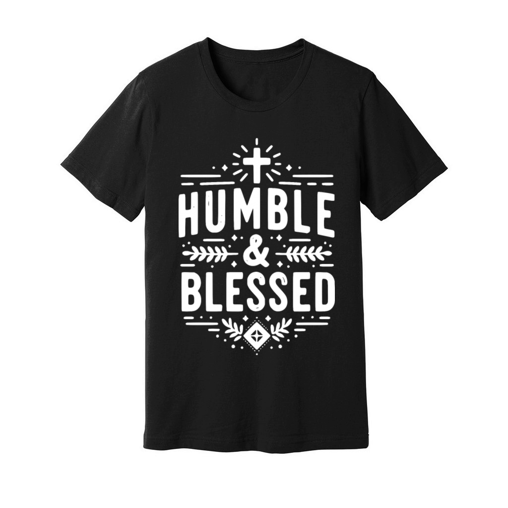 Humble and Blessed Unisex Jersey Tee