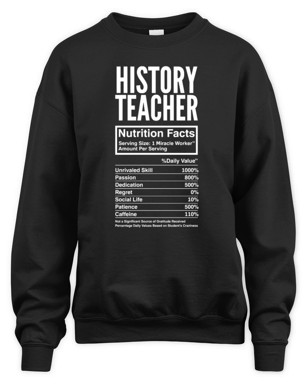 Funny Teacher Gift Unisex Premium Crewneck Sweatshirt