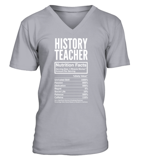 Funny Teacher Gift V-Neck T-shirt