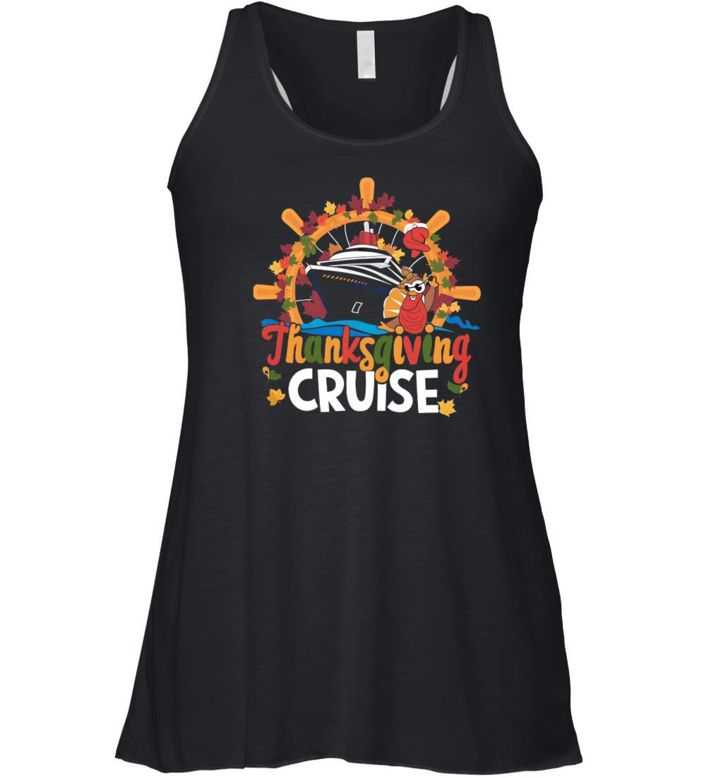 Thanksgiving Cruise Squad 2024 Women's Flowy Tank Top