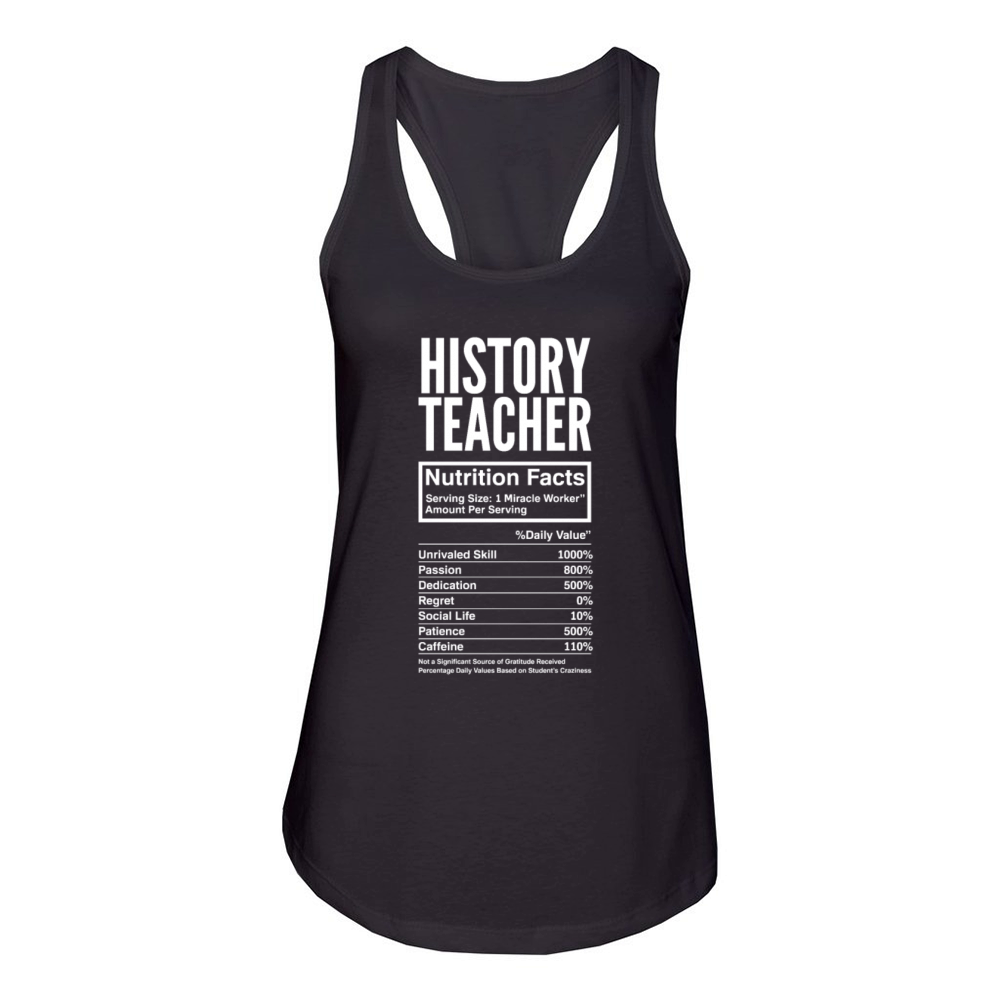 Funny Teacher Gift Women's Racerback Tank