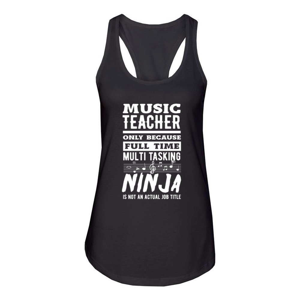 Funny Teacher Gift Women's Racerback Tank
