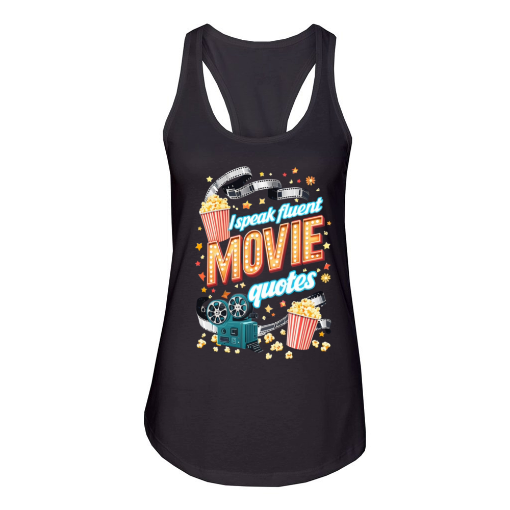 movie Women's Racerback Tank