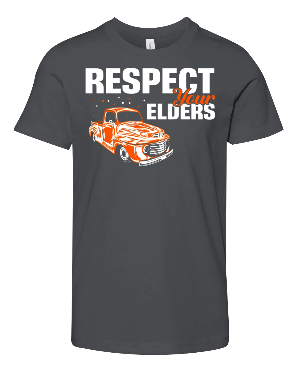 Respect Your Elders 1st Gen Classic Vintage Truck Youth Unisex Jersey Tee