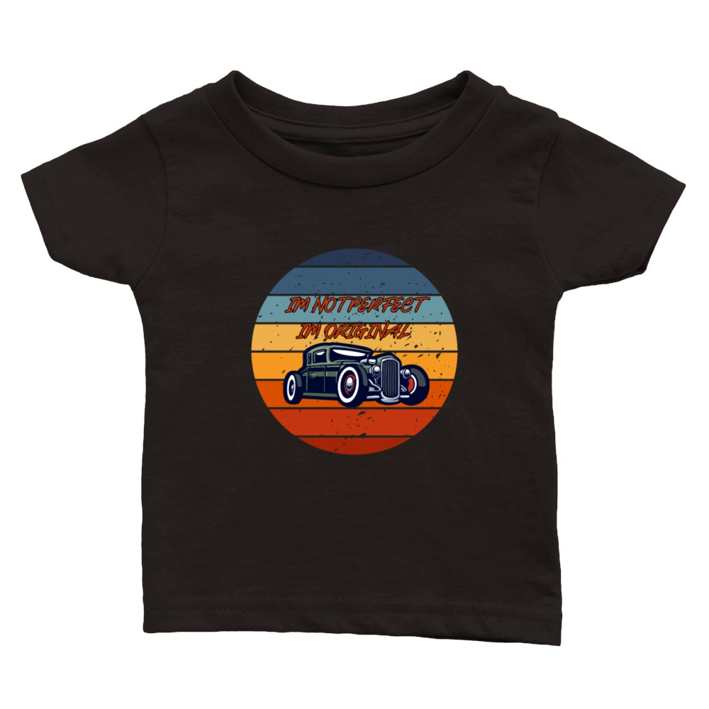 retro car Classic Baby Crewneck T-shirt