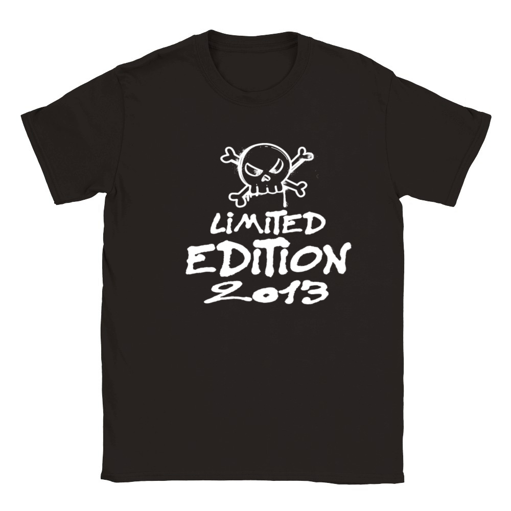 Limited Edition 2013 Birthday 2013 Born Classic Kids Crewneck T-shirt