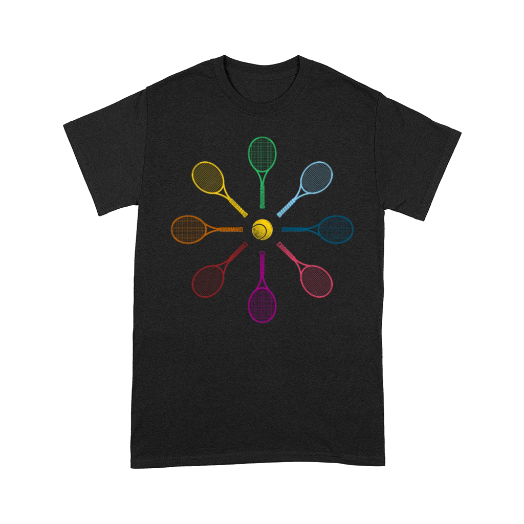 Funny Tennis Player Racket Tennis Comfort T-shirt