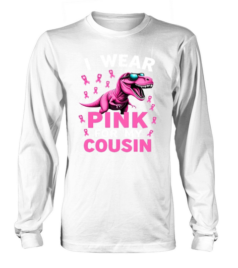 Breast Cancer Pink Awareness Design Long sleeved Unisex