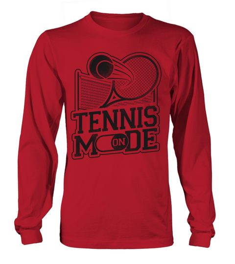 Funny Tennis Player Racket Tennis Long sleeved Unisex