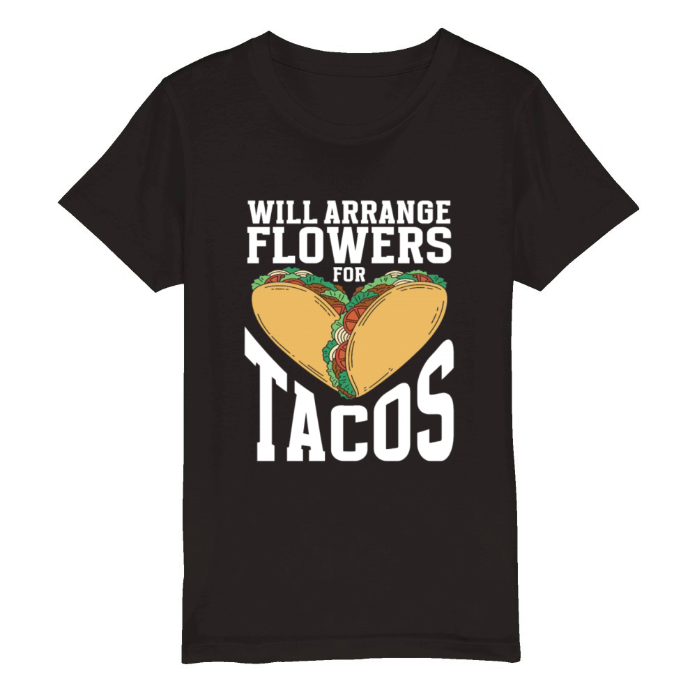 Florist Floral Flower Floristry Organic Kids Crewneck T-shirt