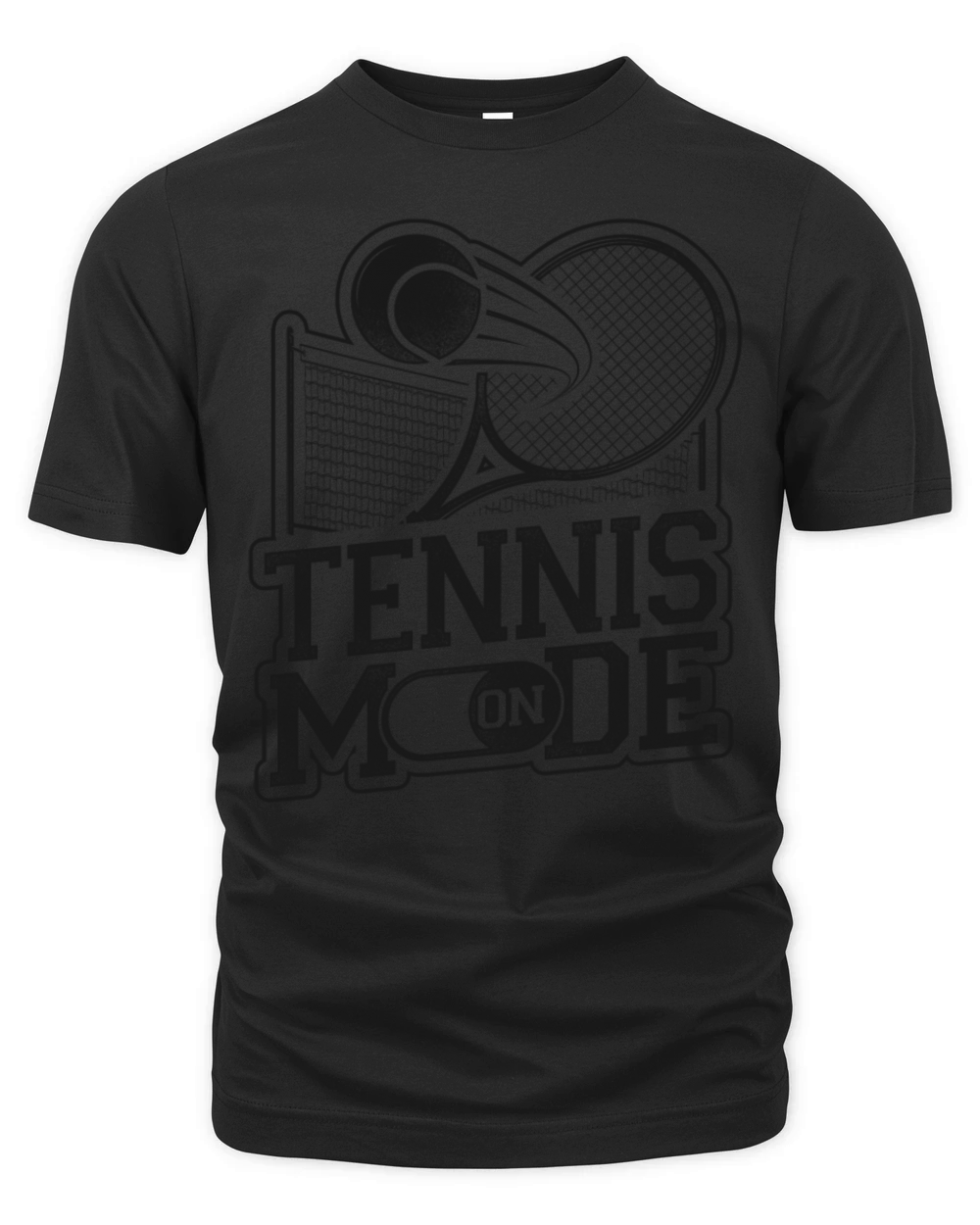 Funny Tennis Player Racket Tennis Organic Unisex T-shirt