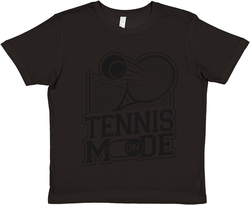 Funny Tennis Player Racket Tennis Premium Kids Crewneck T-shirt