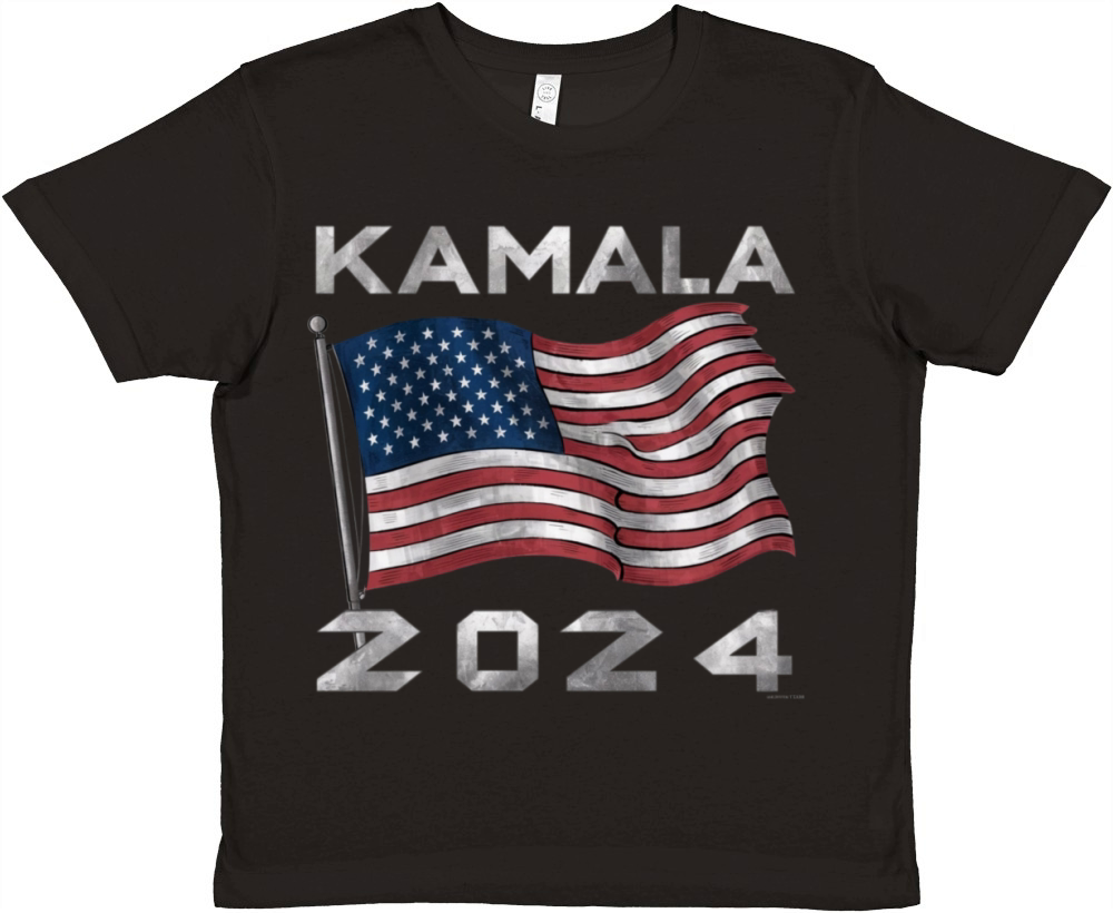 Kamala Harris 2024 For President Premium Kids Crewneck T-shirt