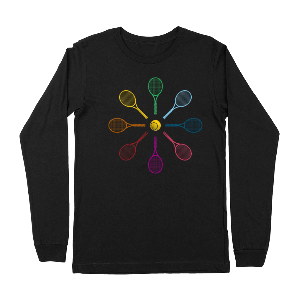 Funny Tennis Player Racket Tennis Premium Long Sleeve