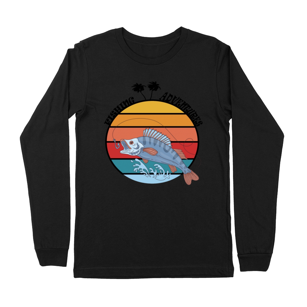 Vintage Fishing Adventures Premium Long Sleeve