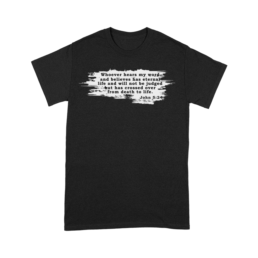 Christian T-Shirt - Believe and Live Premium T-shirt