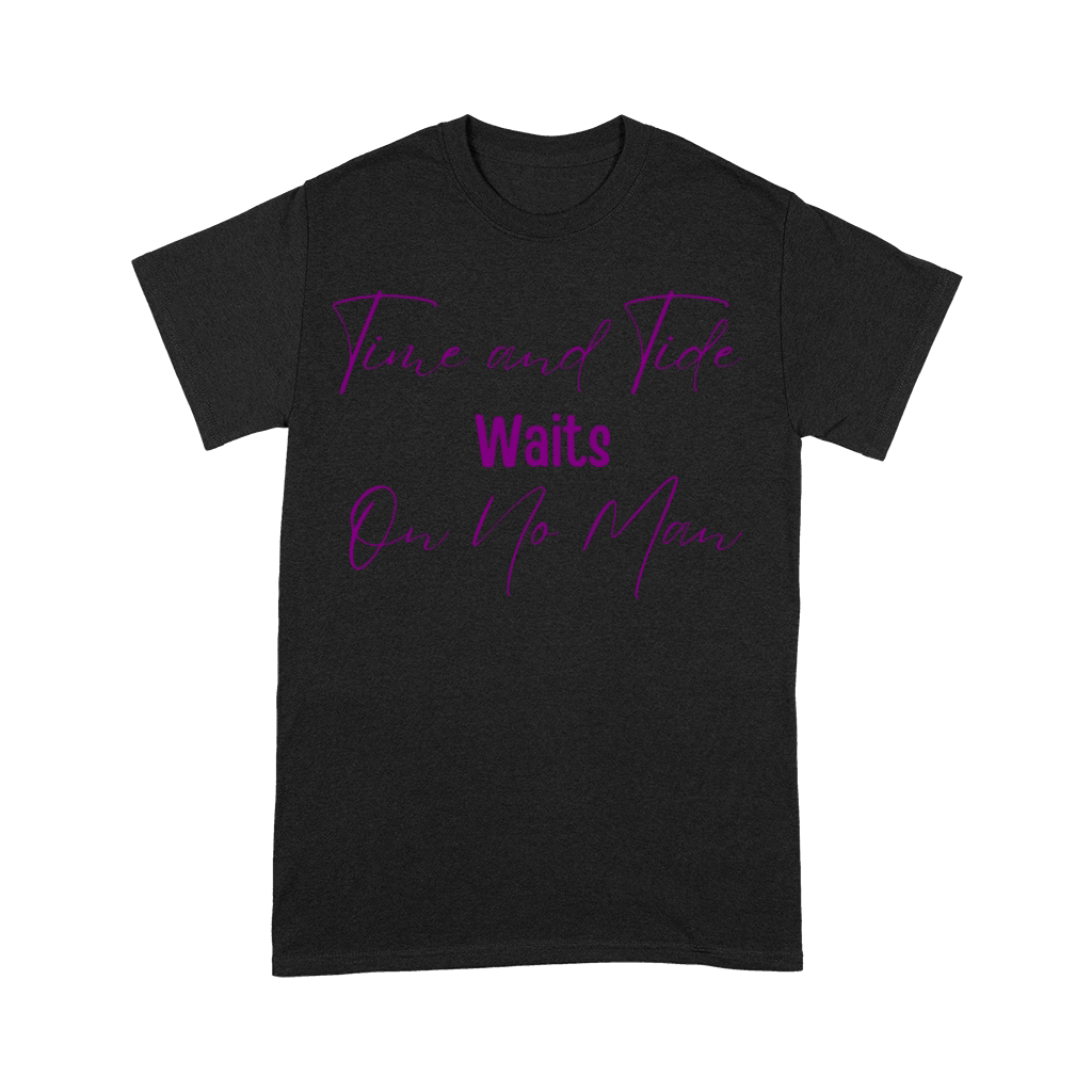 Time and Tide Purple Premium T-shirt