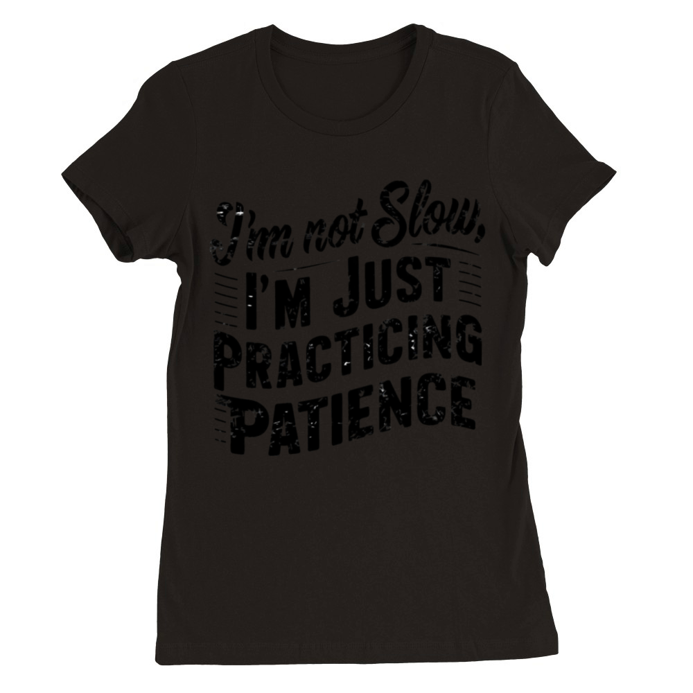 Funny quote Vintage inspired Premium Womens Crewneck T-shirt