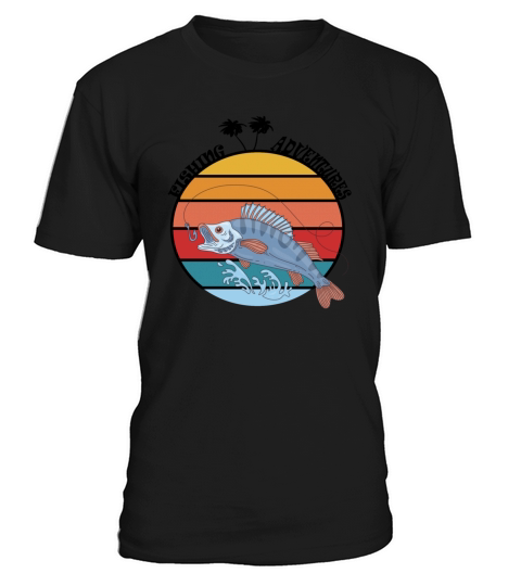 Vintage Fishing Adventures T-Shirt Unisex