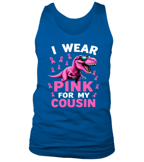 Breast Cancer Pink Awareness Design Tank Top Unisex