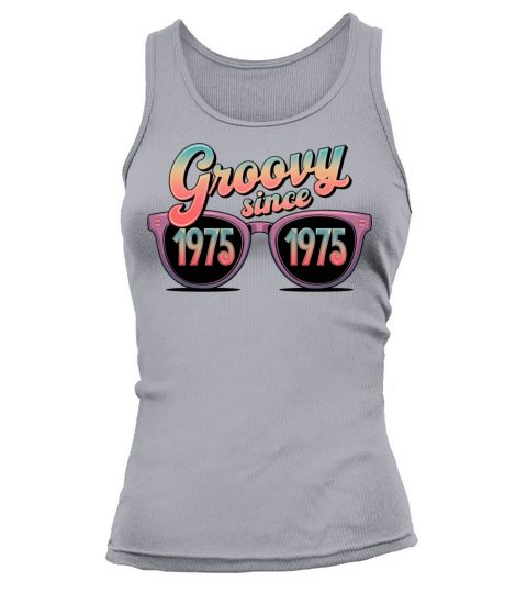 Groovy Since 1975 Vintage Style T-Shirt Tank top Woman