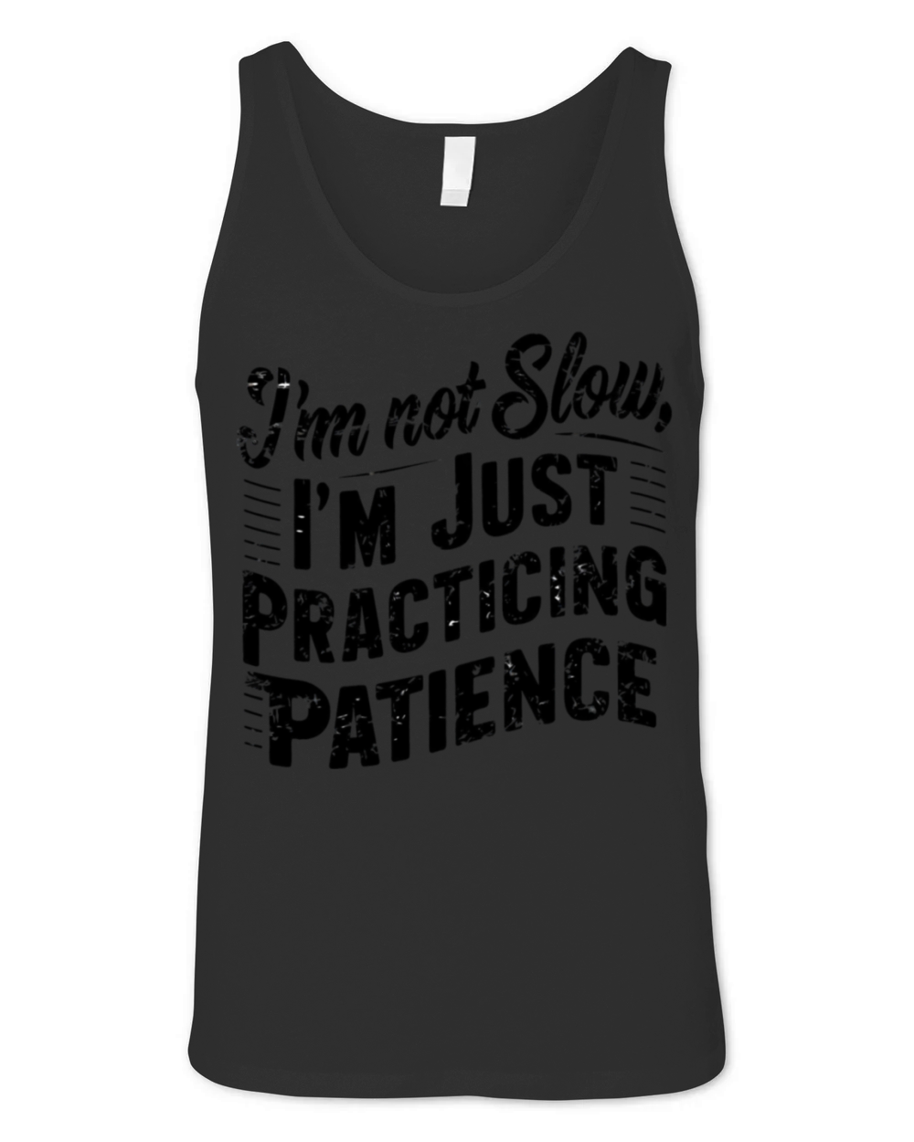 Funny quote Vintage inspired Unisex Jersey Tank
