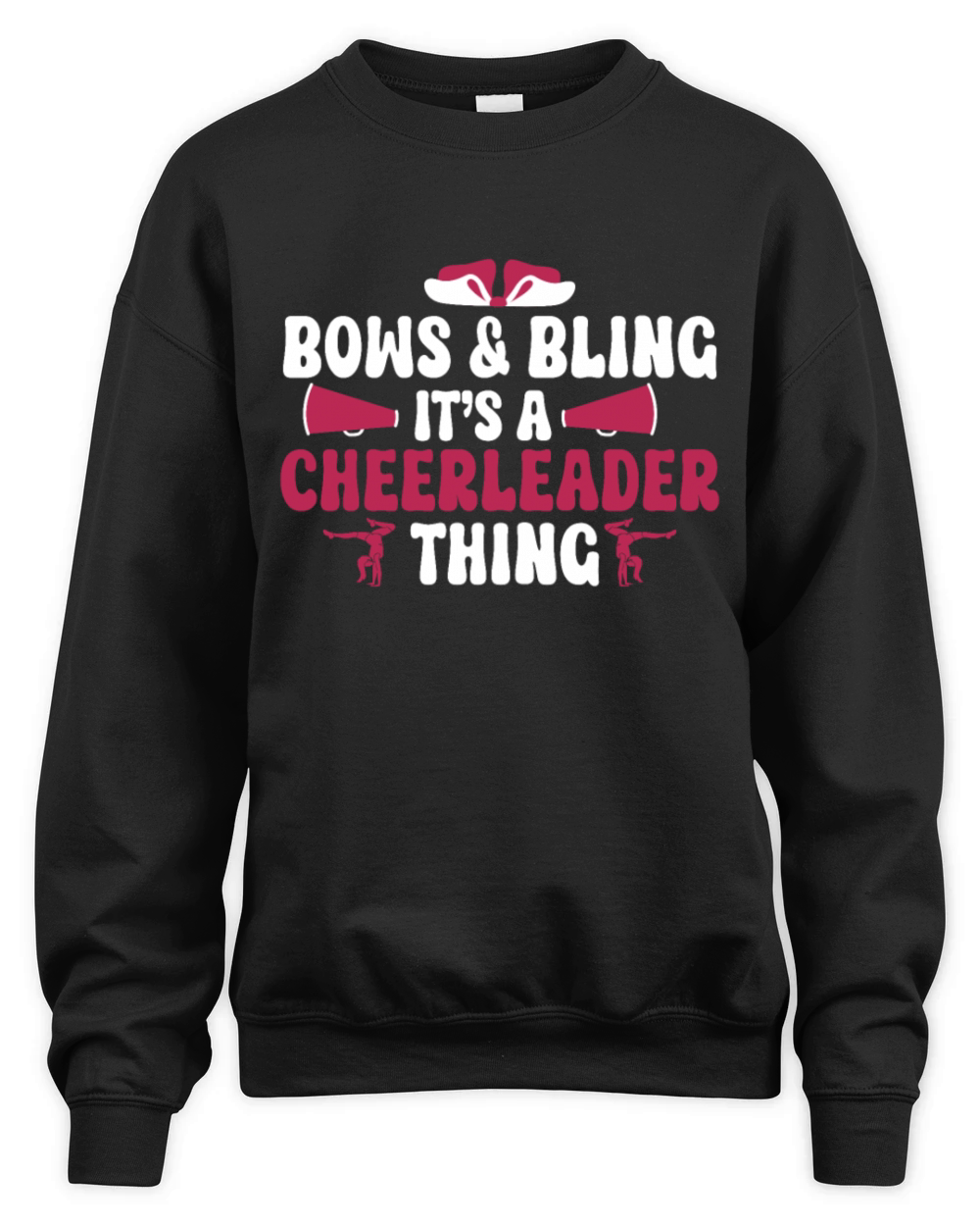 Cheerleading Cheerleader Base Flyer Unisex Premium Crewneck Sweatshirt