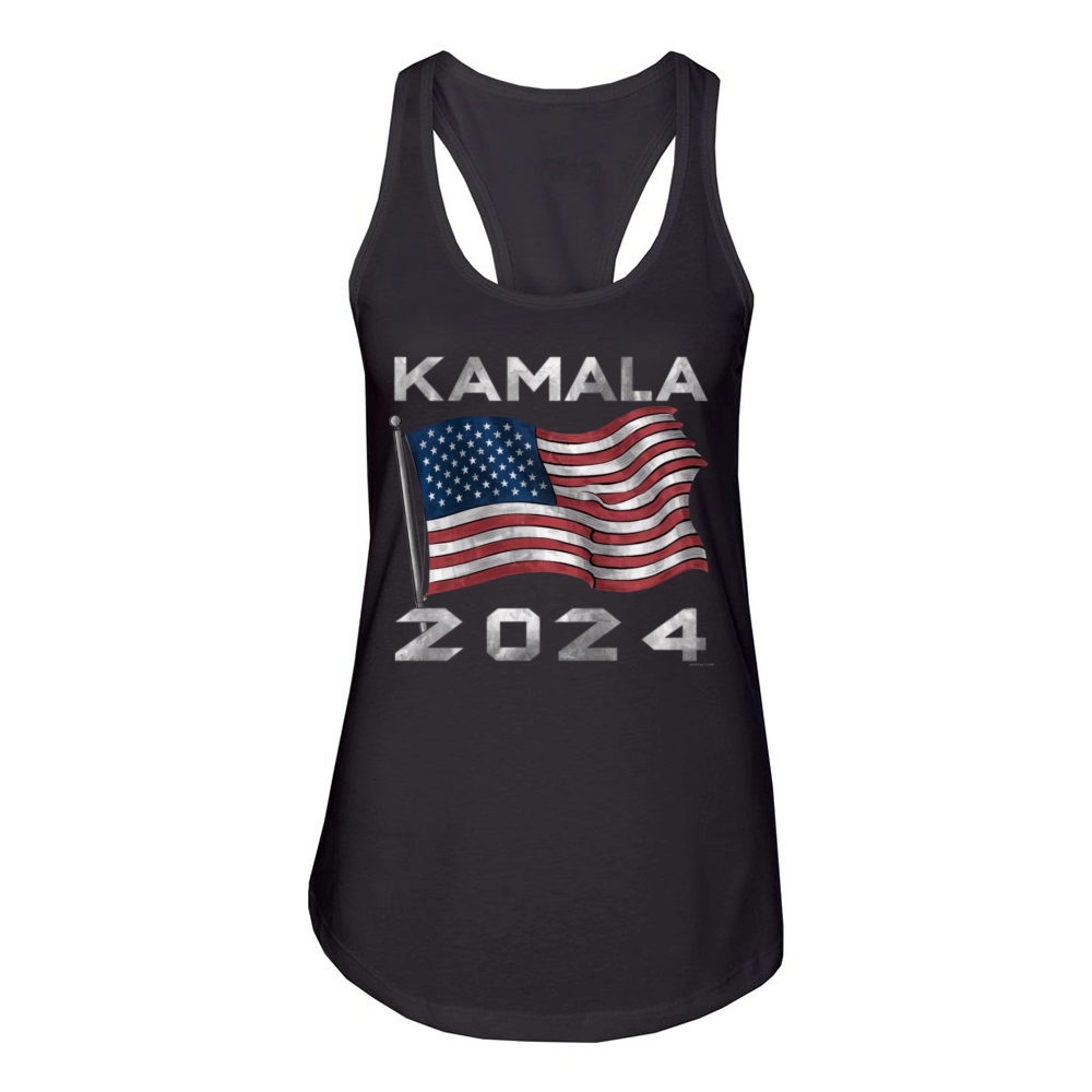 Kamala Harris 2024 For President Women's Racerback Tank