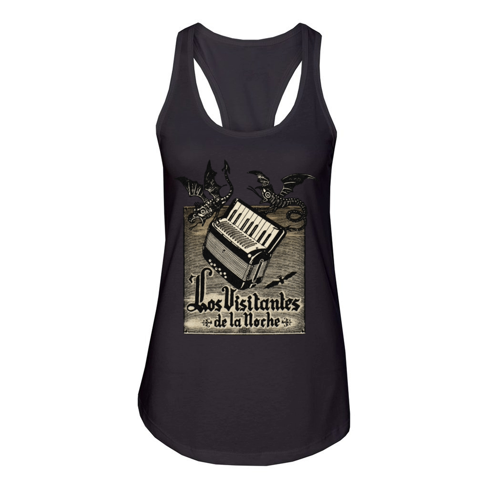 Vintage Mexican Ranchero Band Women's Racerback Tank