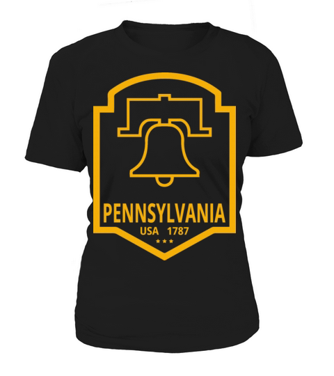 Vintage Pennsylvania Emblem with Liberty Bell Women's T-Shirt