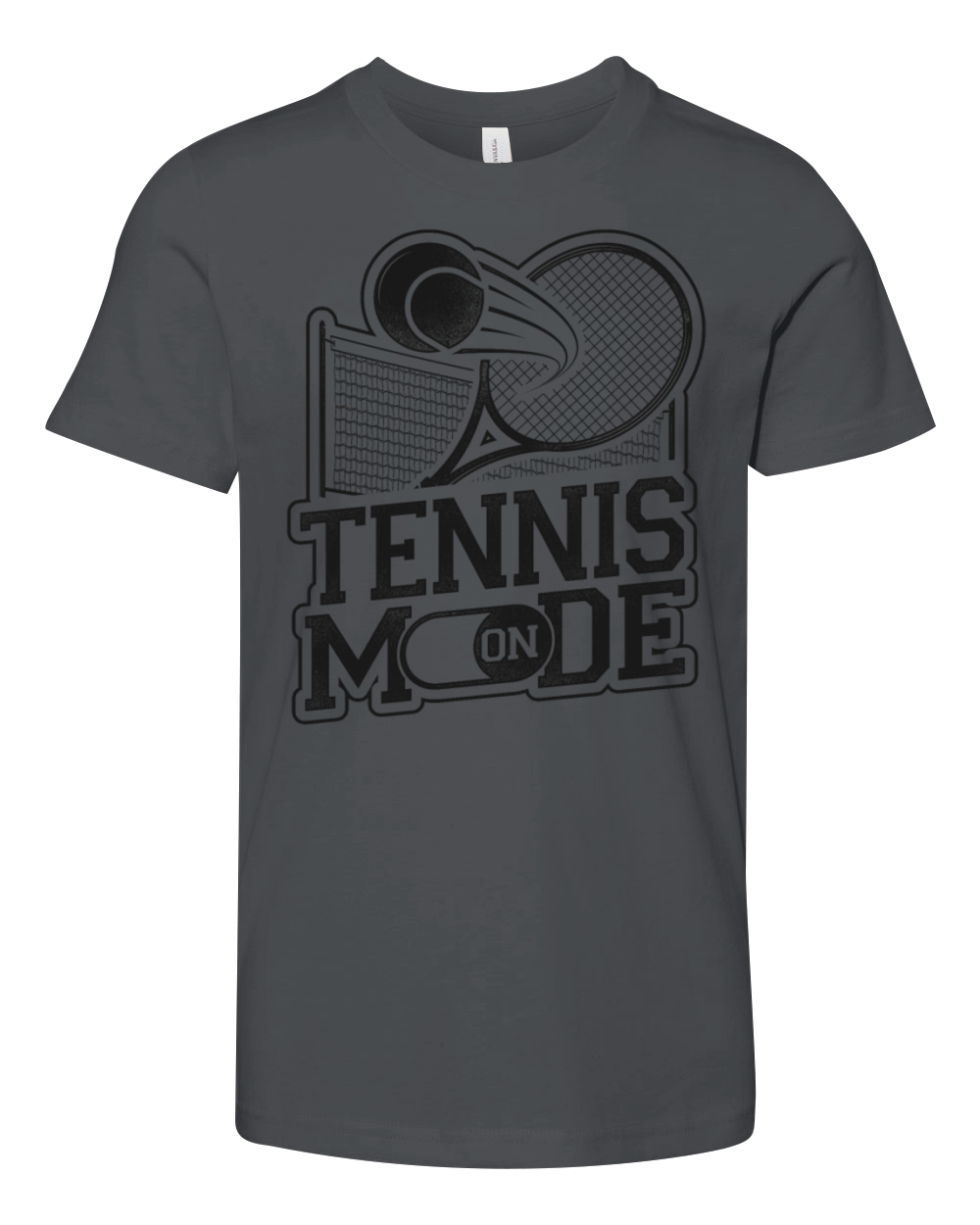 Funny Tennis Player Racket Tennis Youth Unisex Jersey Tee