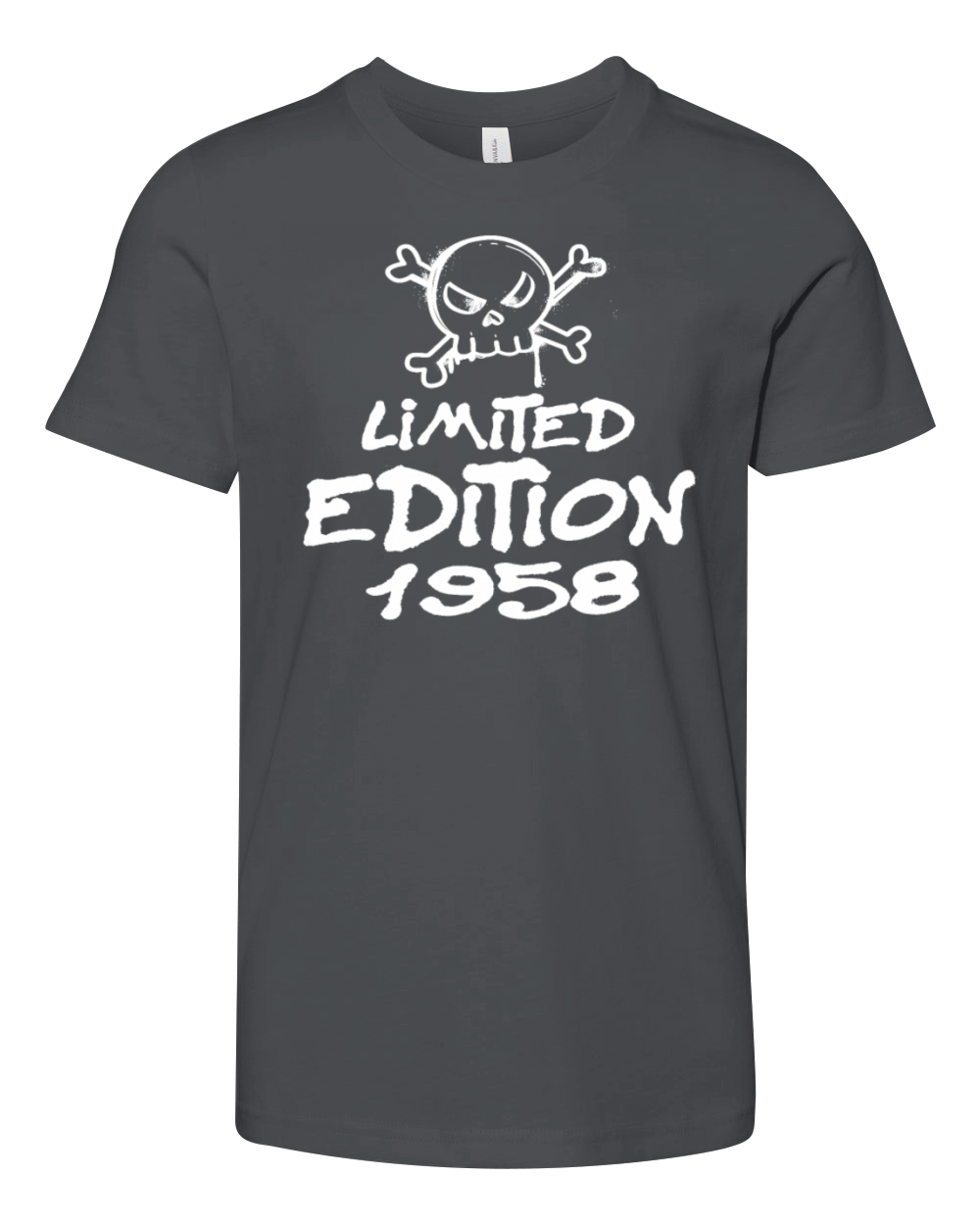 Limited Edition 1958 Birthday 1958 Born Youth Unisex Jersey Tee