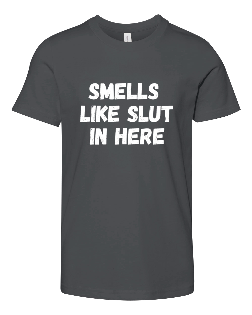 Smells Like Slut In Here Youth Unisex Jersey Tee