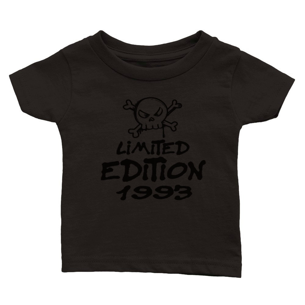 Limited Edition 1993 Birthday 1993 Born Classic Baby Crewneck T-shirt
