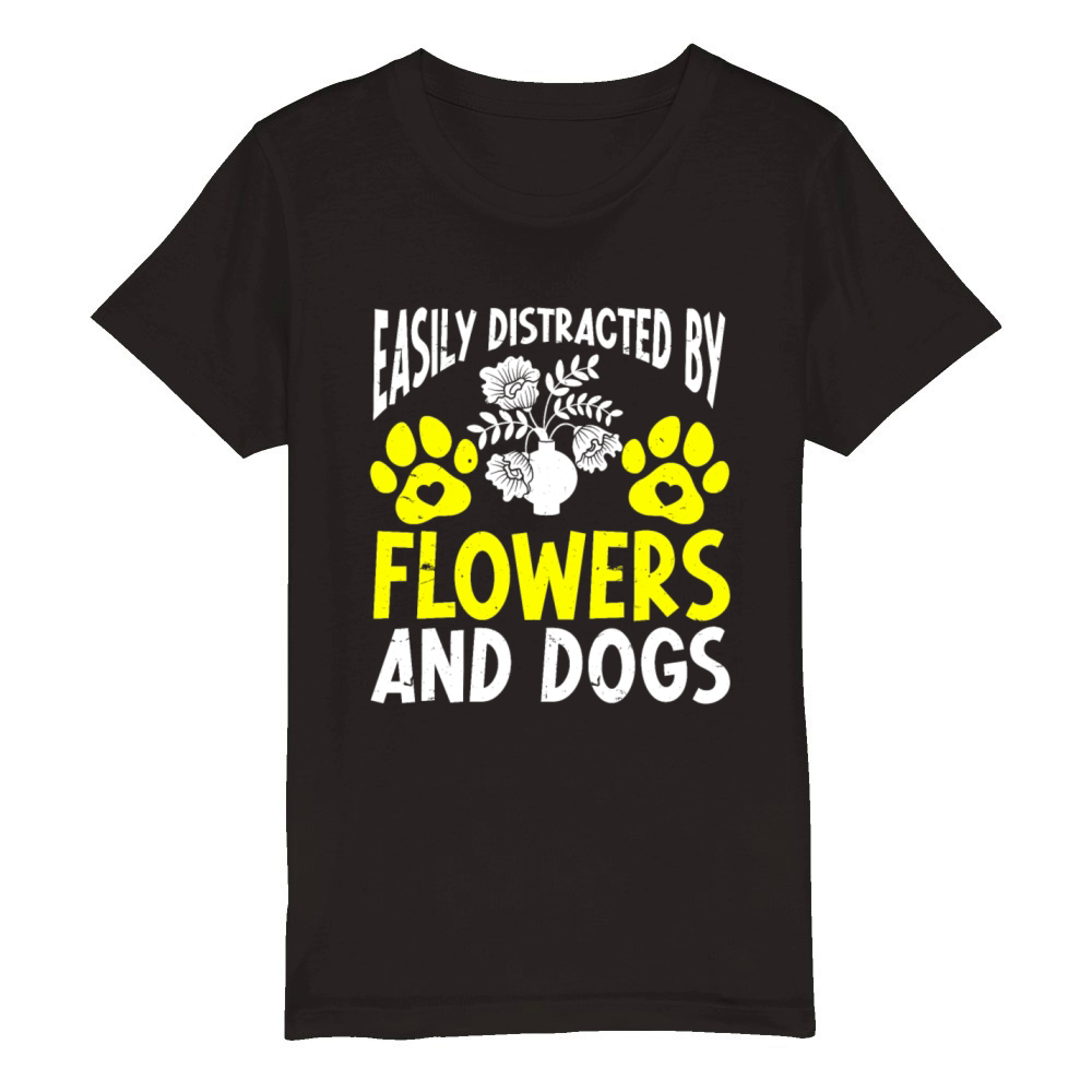 Florist Floral Flower Floristry Organic Kids Crewneck T-shirt