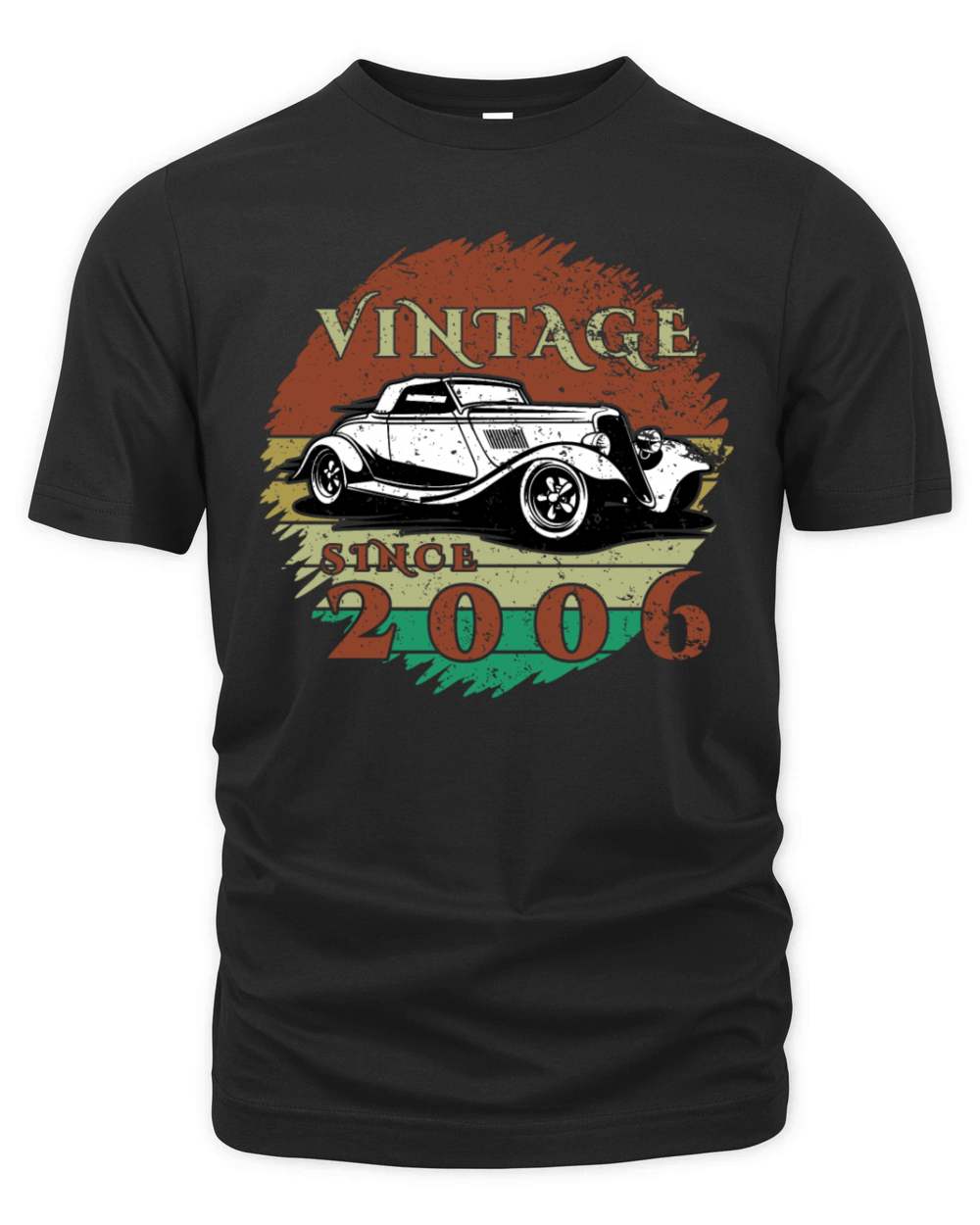 18th birthday Classic Car - Vintage since 2006 Organic Unisex T-shirt