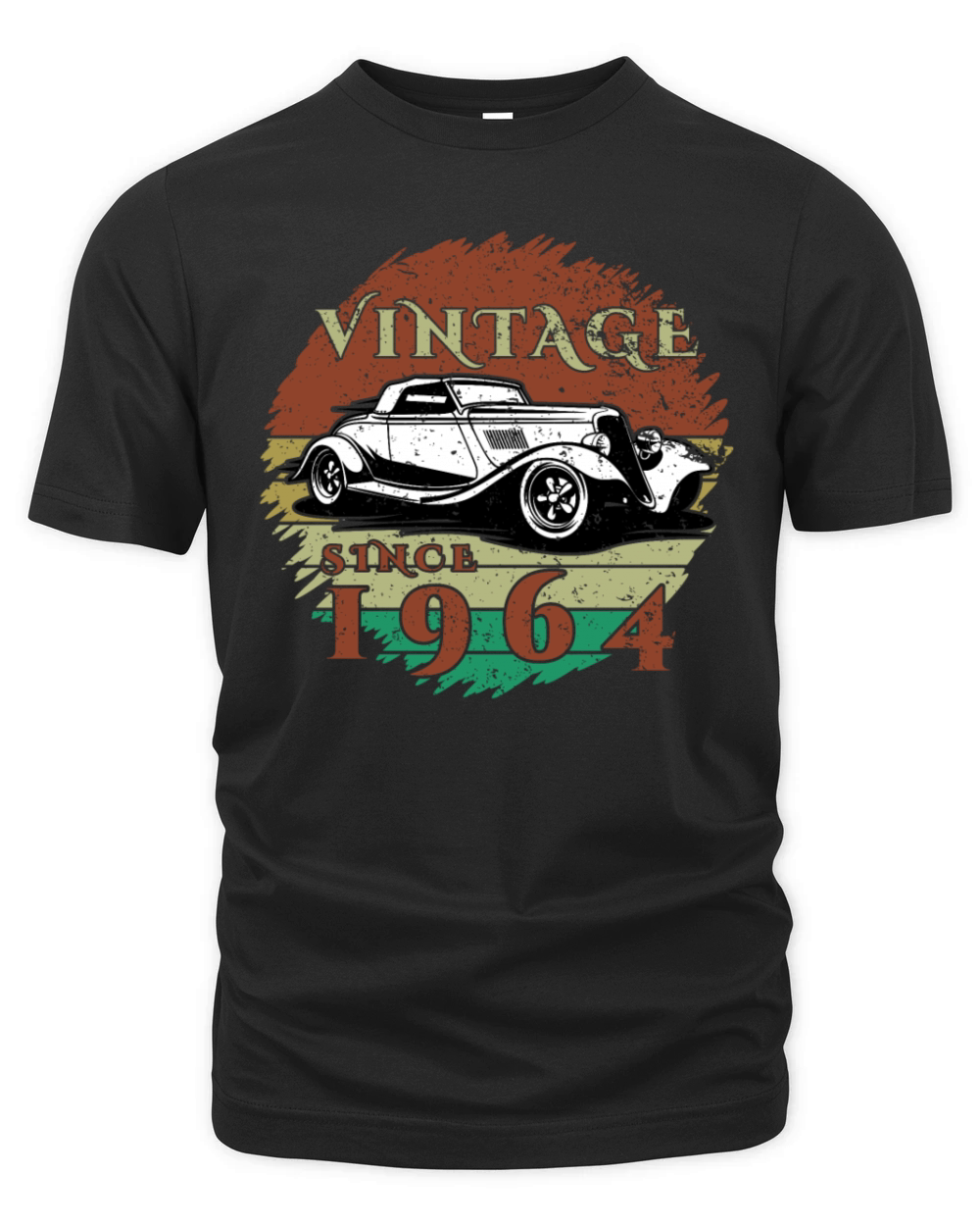 60th birthday Classic Car - Vintage since 1964 Organic Unisex T-shirt