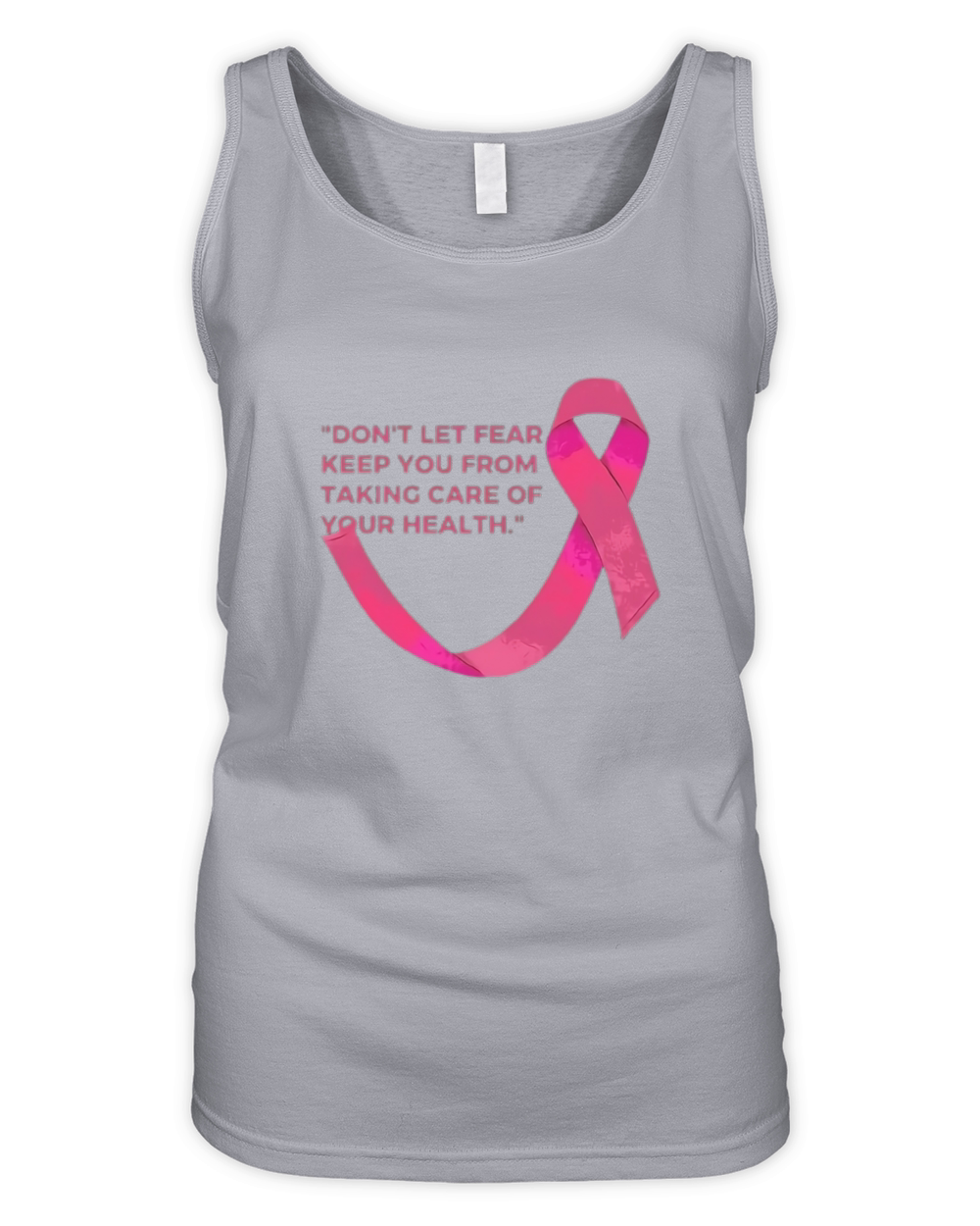 Dont let fear stop you from taking care of your h Organic Women's Tank Top