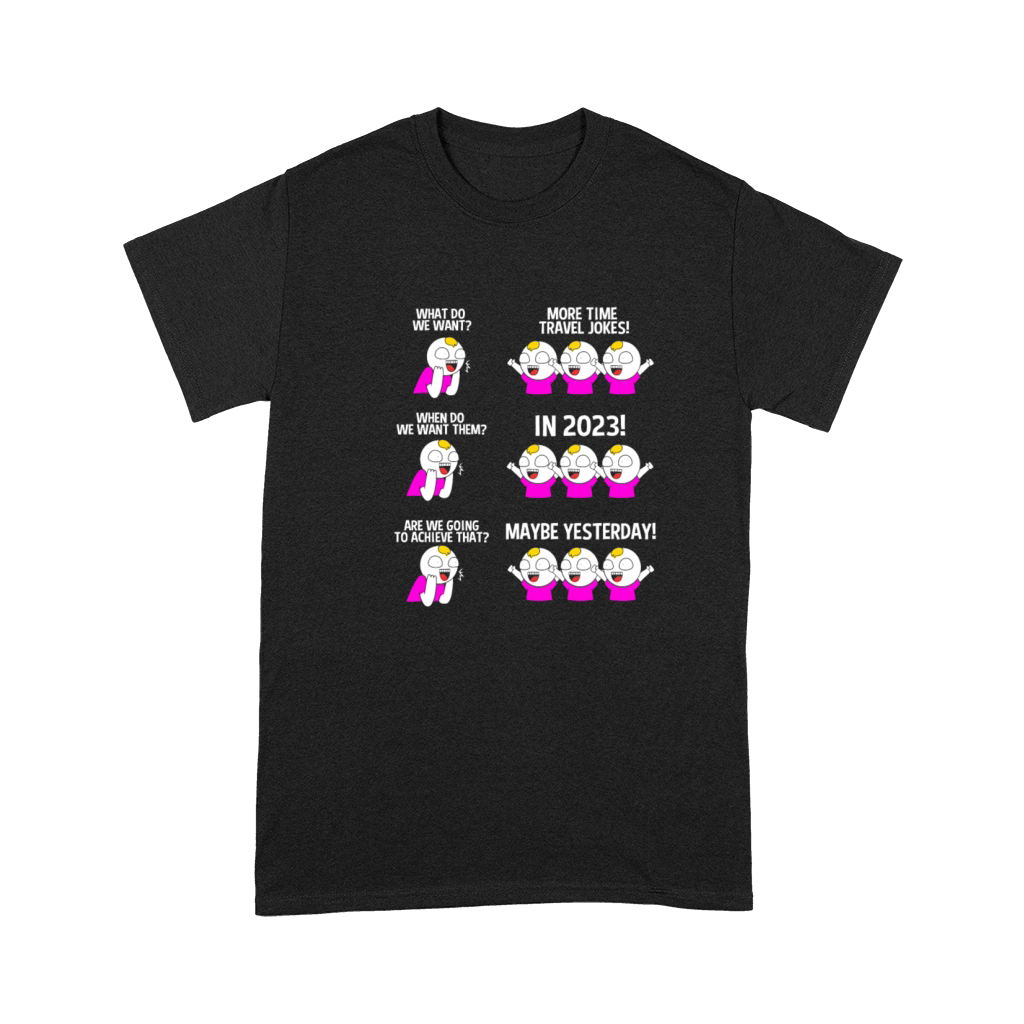 Funny Time Travel Lover More Time Travel Jokes Premium T-shirt