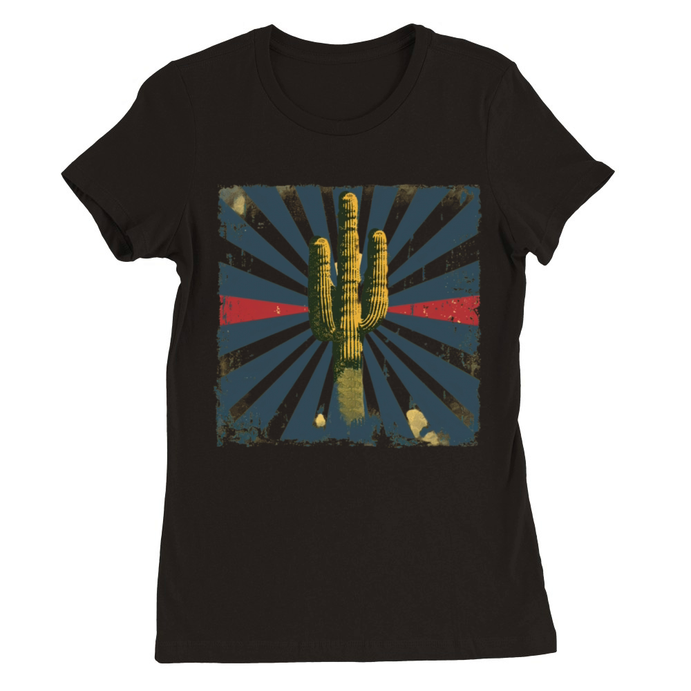 Arizona Desert Love Premium Womens Crewneck T-shirt