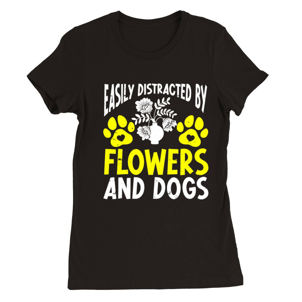 Florist Floral Flower Floristry Premium Womens Crewneck T-shirt
