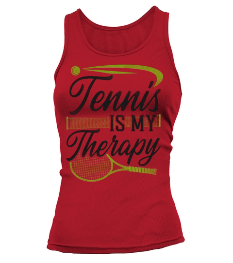 Funny Tennis Player Racket Tennis Tank top Woman
