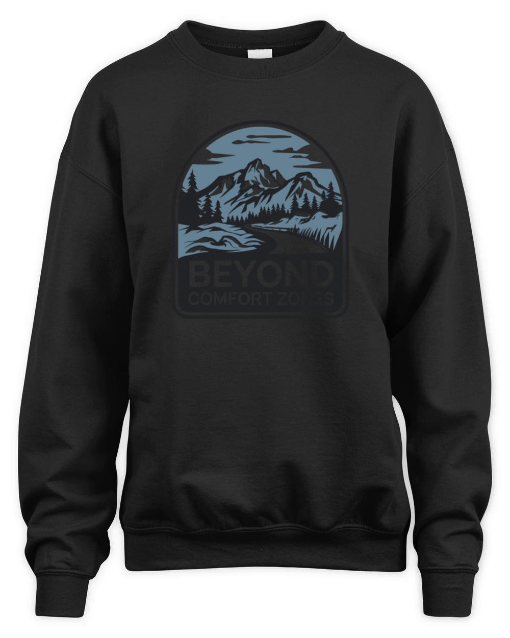 Beyond Comfort Zone Unisex Premium Crewneck Sweatshirt