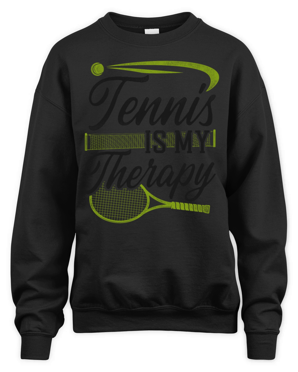 Funny Tennis Player Racket Tennis Unisex Premium Crewneck Sweatshirt