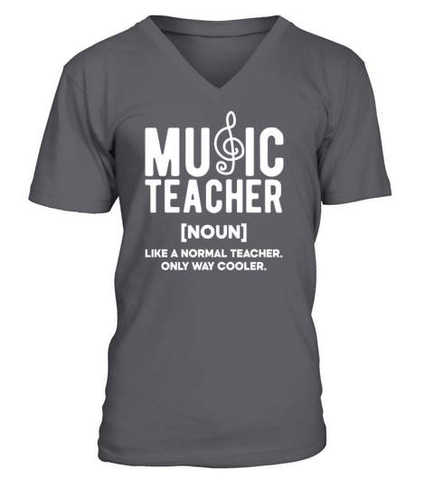 Funny Teacher Gift V-Neck T-shirt