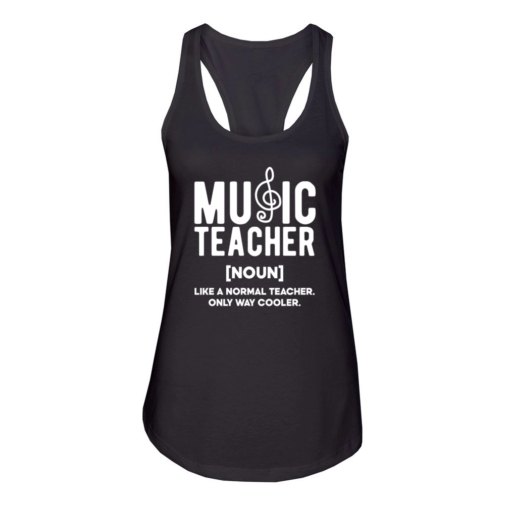 Funny Teacher Gift Women's Racerback Tank
